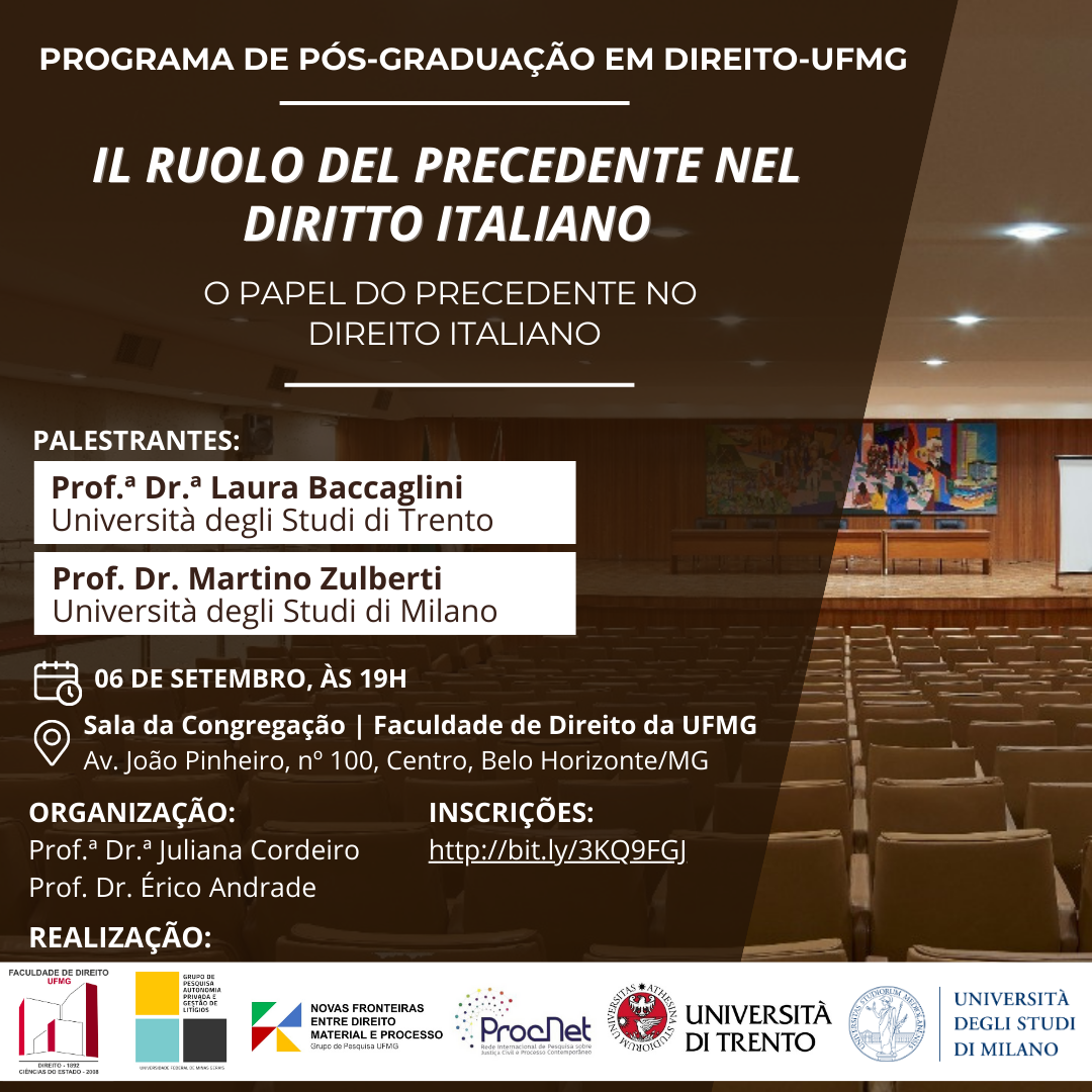 I Seminário Interinstitucional de Doutorandas e Doutorandos PUC Minas-UFMG  Eventos