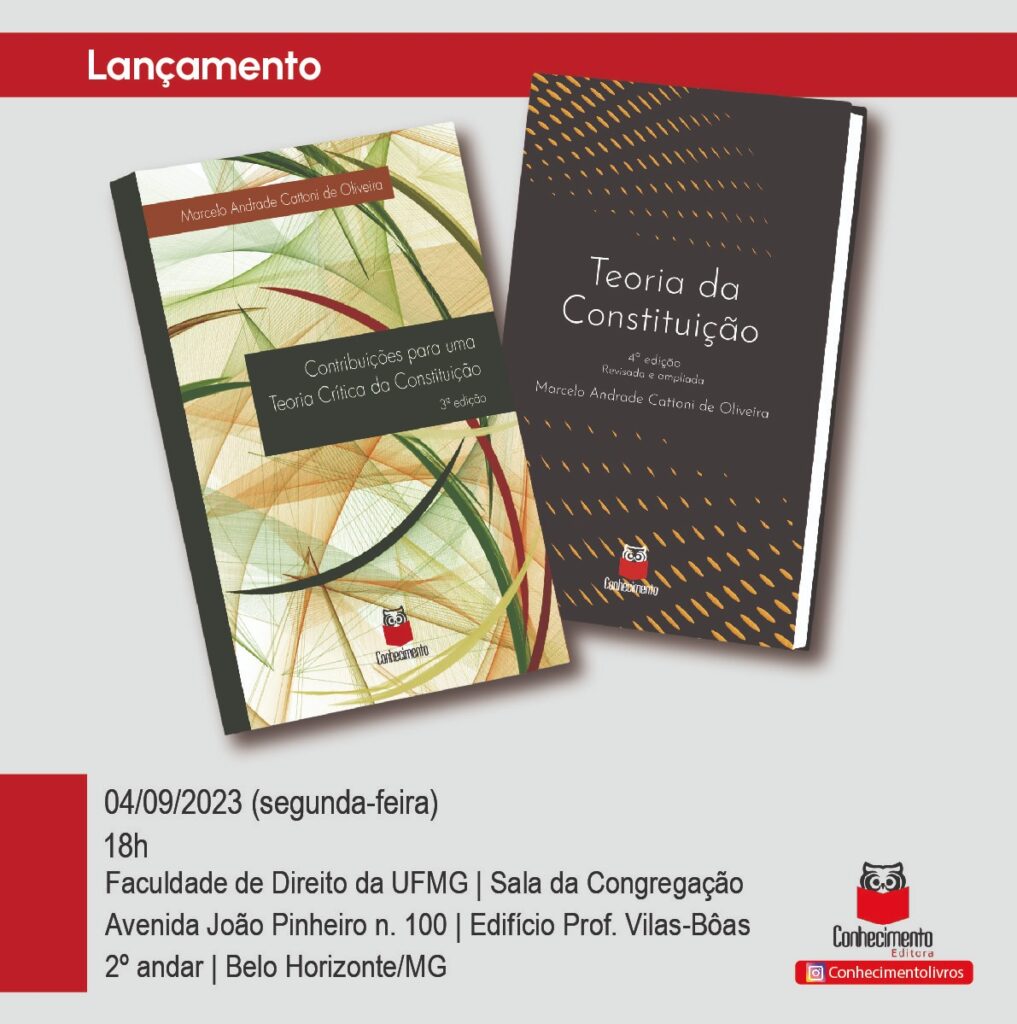 EVENTO: LANÇAMENTO DE LIVROS 04/09/2023 18h