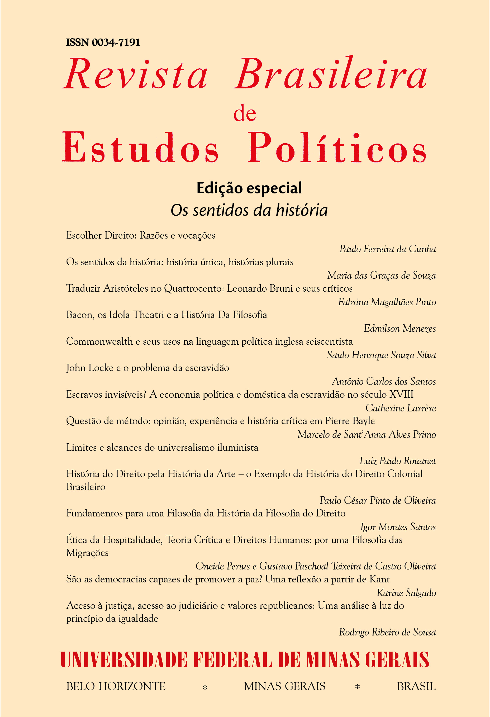 					Visualizar v. 130 n. 1 (2025): Edição Especial: Os Sentidos da História
				